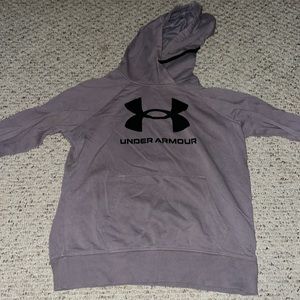 Purple under Armour hoodie, size small/medium